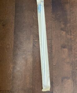 SKEMIX 5/16-Inch Swivel End Sash Curtain Rods - 2 Rods - 21 - 38 Inch Adjustable Width, White with Nickel Ends 38 71F2tuIaY9L