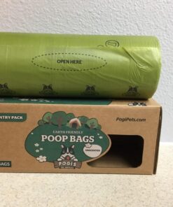 Pogi’s Dog Poop Bags - 500 Unscented Doggie Poop Bags for Yards - Leak-Proof Dog Waste Bags - Ultra Thick, Extra Large Poop Bags for Dogs & Cats (Single Large Roll) 500 Count (Pack of 1) 28 71F300sakbL
