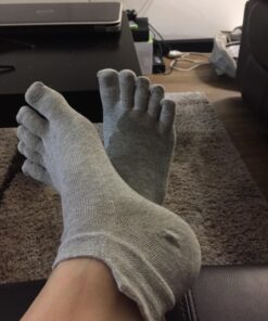 Meaiguo Toe Socks No Show Running Five Finger Socks for Men Women 4 Pairs Multicoloured 58 71F4O7S5tHL