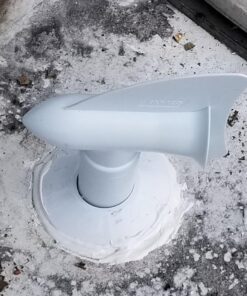 Camco 40595 Cyclone Sewer Vent Cover, White 28 71F4PQBDArL