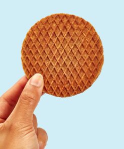 Rip Van WAFELS Dutch Caramel & Vanilla Stroopwafels, Healthy Non GMO, Low Calorie / Sugar Office Snacks, Keto Friendly, (3g), 12 Count (Packaging May Vary) 1.16 Ounce (Pack of 12) 28 71F4ZWFtxUL 2