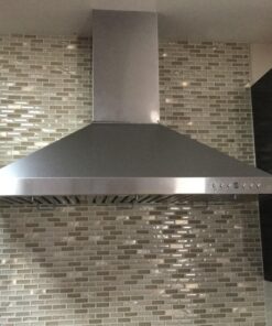 ZLINE 36" Convertible Vent Wall Mount Range Hood in Stainless Steel (KB-36) 36 in. KB 46 71F6 Vrwu6L