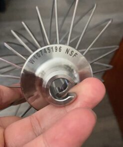 KitchenAid 11-Wire Whip for select 5, 5.5 and 6 Quart Bowl-Lift Stand Mixers,Silver For 5 & 6 QT Bowl Lift Mixers 11 Wire 24 71F6BTvH40L