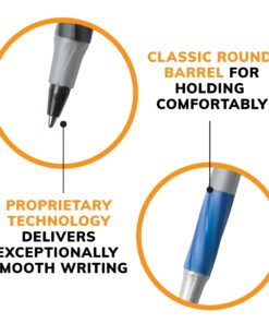 BIC Round Stic Grip Xtra Comfort Assorted Colors Ballpoint Pens, Medium Point (1.2mm), 36-Count Pack, Perfect for Writing with Superb Control 26 71F6hryzEoL