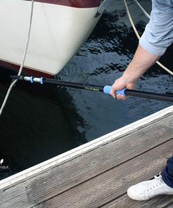 EVERSPROUT Telescoping Boat Hook | Floats, Scratch-Resistant, Sturdy Design | Durable & Lightweight, 3-Stage Anodized Aluminum Pole | Threaded End for Boating Accessories 12 Foot Pole 15 71F9NeZ5L