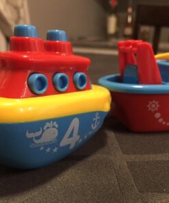 3 Bees & Me Bath Toys for Boys and Girls - Magnet Boat Set for Toddlers & Kids - Fun & Educational 31 71F9SRWpkiL