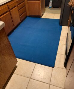 Gorilla Mats Premium Large Yoga Mat – 7' x 5' x 8mm Extra Thick & Ultra Comfortable, Non-Toxic, Non-Slip Barefoot Exercise Mat – Works Great on Any Floor for Stretching, Cardio or Home Workouts 7' x 5' x 8mm (84" Long x 60" Wide) 31 71F9XJ6Z7tL 1