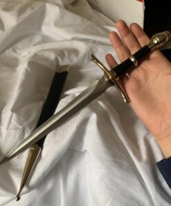 SZCO Supplies 211351 Claymore Dagger, Silver/Black 16 71FAE5U P4L