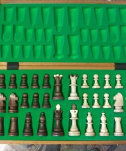 Wegiel Chess Set - Consul Chess Pieces and Board - European Wooden Handmade Game - JUNIOR 94 71FAVvhSzL