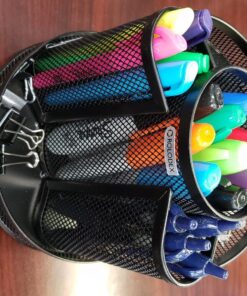 Rolodex Mesh Collection Spinning Desk Sorter, Black 32 71FArPcgdzL 1