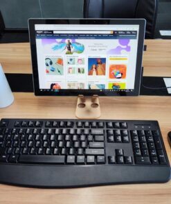 Wireless Keyboard and Mouse Combo, Full-Sized 2.4GHz Wireless Keyboard with Comfortable Palm Rest and Optical Wireless Mouse for Windows, Mac OS PC/Desktops/Computer/Laptops Black 54 71FBPvi1X3L