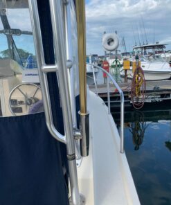 Amarine Made (2x) Stainless Tournament Style Clamp on Fishing Rod Holder for Rails 1-1/4" to 2" 42 71FBx9g1iRL