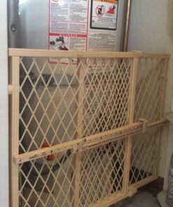 Evenflo Position and Lock Baby Gate, Pressure-Mounted, Tan 43 71FCL7i9vWL