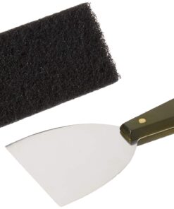 Alternative view of Little Griddle GK540 Heavy Duty Professional Grade Stainless Steel Blade Scraper and Restaurant Grade Scrubber for Cleaning Outdoor Gas or Charcoal Grill Griddles