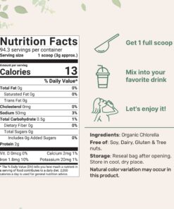 Micro Ingredients Organic Chlorella Powder, 10 Ounce, Broken Cell Wall, Rich in Vegan Proteins & Vitamins, Raw, Bulk Premium Chlorella Supplement, Vegan Friendly, Non-Irradiation 10 Ounce (Pack of 1) 21 71FCYlzYLpL