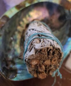 3 White Sage Smudge Gift Kit - Abalone Shell, Feather, Stand, Instructions & More - Smudging, Cleansing, Healing & Stress Relief Standard with Feather, Stand & Chakra Bracelet 38 71FCd2ljtKL 1