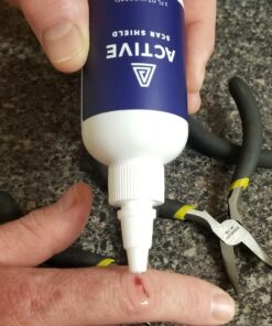 Active Skin Repair First Aid Scar Shield Hydrogel - Scar Treatment for Cuts, Scrapes, Burns and Other Wounds to Stop Scars BEFORE They Form - Natural and Non-Toxic Scar Prevention Gel (3 oz Gel) 23 71FDZUfln1L