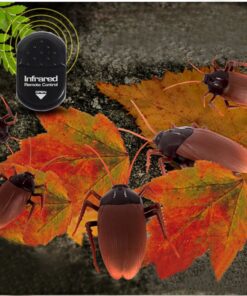 Giveme5 Infrared Remote Control Mock Big Fake Cockroach RC Toy Prank Insects Joke Scary Trick Bugs for Party 11 71FDk5hOglL