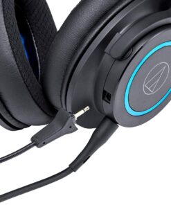 AudioTechnica ATH-G1 Premium Gaming Headset with Kanto H1 Stand (Black) 15 71FDvN5MTcL