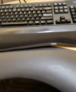 Wrist Rests for Keyboard and Mouse Pad Set - Memory Foam Cushion, Black - Ergonomic Wrists Hand Arm Rest Support for Laptop Computer Desk and Gaming - Carpal Tunnel Syndrome Relief Original 46 71FE28IVvFL