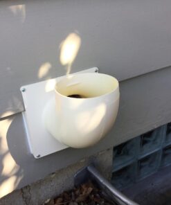 Heartland Natural Energy Saving Dryer Vent Closure - Outside Heartland Dryer Vent Cover Adapts to Outdoor Siding 38 71FGLK8YDML