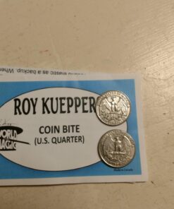 Alternative view of ROY KUEPPERS Bite Coin - Bite Out Quarter Magic Coins