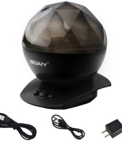 Aurora Northern Light Projection LED Night Light Lamp with 8 Lighting Mode & Speaker, Relaxing Light Show for Baby Kids and Adults, Mood Light for Baby Nursery Bedroom Living Room (Black) Blue,Green 26 71FH45UkU1L