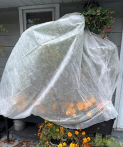 Plant Covers Freeze Protection 0.9oz 8Ft x 24Ft Rectangle Plant Cover for Cold Protection,Season Extension 34 71FHna20WL