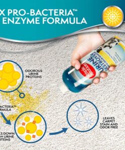 Alternative view of Simple Solution Urine Destroyer Enzymatic Cleaner | Pet Stain and Odor Remover with 2X Pro-bacteria Cleaning Power | 32 Ounces 32 oz Pour