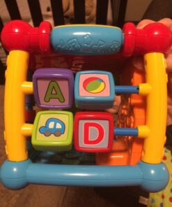 VTech Busy Learners Activity Cube, Multicolor Red Standard Packaging 41 71FIkN26IEL