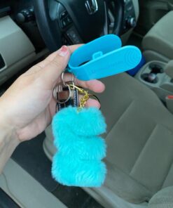 UnbuckleMe Car Seat Buckle Release Tool - Easy Opener Aid for Arthritis, Long Nails, Older Kids - Button Pusher for Infant, Toddler, Convertible 5 pt Harness car Seats - As Seen on Shark Tank (Aqua) Aqua Blue 35 71FJlFKcySL