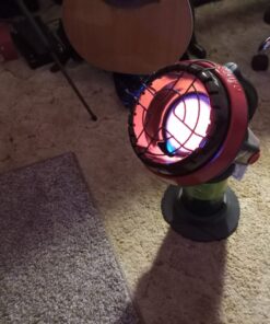 Mr. Heater F215100 MH4B Little Buddy 3800-BTU Indoor Safe Propane Heater With Portable|Low-Oxygen Safety Shutoff|Tip-Over Protection|Lightweight, Medium , Black/Red 60 71FJxXcqEL