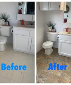 Dap 00141 Multi-Purpose Floor Adhesive, 1-Quart 1 Quart 20 71FK8Gc5ICL