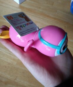 Munchkin® Wind Up Swimming Penguin Baby and Toddler Bath Toy, Pink 22 71FKij GX6L