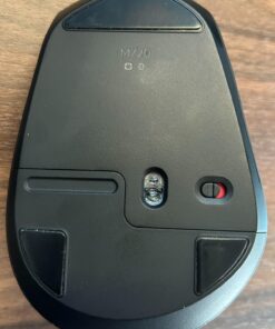 Logitech M720 Triathlon Multi-Device Wireless Mouse, Bluetooth, USB Unifying Receiver, 1000 DPI, 8 Buttons, 2-Year Battery, Compatible with Laptop, PC, Mac, iPadOS - Black 44 71FLDQgb1L