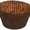 Brown Paper Cupcake Liners - MADE IN USA- Fluted Cupcake Holder Cups for Baking Muffins, Food-Grade, Odorless, Non-Stick, Fits Standard Pans, 2 x 1 1/4-500 pc. standard - 500 pc. 16 71FLxdoisVL