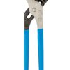 Channellock 440 Tongue and Groove Pliers | 12-Inch Straight Jaw Groove Joint Plier with Comfort Grips | 2.25-Inch Jaw Capacity | Laser Heat-Treated 90° Teeth| Forged High Carbon Steel | Made in USA, Black, Blue, Silver 20 71FM1bkavsL