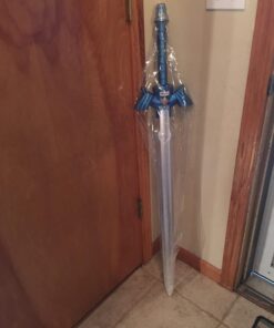 41" Blue Zelda Foam Sword Hero Link Hylian Fantasy Katana LARP Cosplay Roleplay 56 71FMpU3NhvL