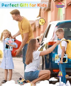 FLUESTON LCD Writing Tablet, Doodle Board Toys Gifts for 3-8 Year Old Girls Boys, 10 Inch Colorful Electronic Board Drawing Pad for Kids, Gifts for Toddler Educational Learning Travel Birthday, Blue Delightful Dolphin Blue 24 71FNm0GG8eL