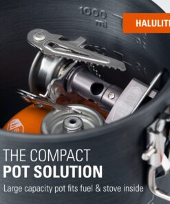 Alternative view of GSI Outdoors - Halulite Boiler, The Perfect Packable Pot 1.1 Liters