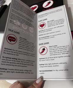 Romantic Game for Couples -Gift - Perfect Date Night Ideas - Girlfriend, Boyfriend, Newlywed, Wife or Husband. 3-in-1:Talk, Flirt, Dare. Reignite and Deepen Relationship with Your Partner. 39 71FPPGA2svL