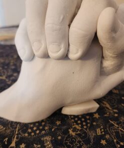 Luna Bean Huge Oversize XL Family Hand Casting Kit – Family Size Hand Molding Kit – Casts 6 Hands Comfortably Adults & Kids, Gifts for Family with Kids - Thanksgiving Gifts Family XL 43 71FPSoJtYOL