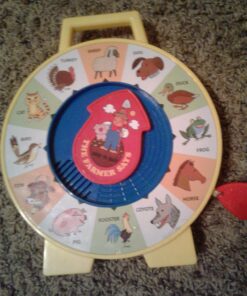 Fisher Price Classics - Farmer Says See 'n Say - Vintage Learning Toy, Sounds and Animals, Interactive Retro Game for Kids, Girls, Boys, Baby, Preschoolers, Toddlers, Unisex Ages 18 Months + 35 71FPW1Os6xL