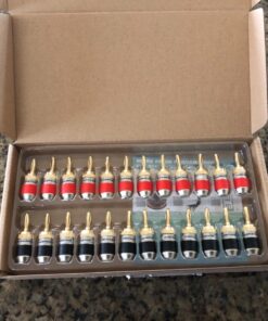 Mediabridge™ Banana Plugs - Corrosion-Resistant 24K Gold-Plated Connectors - 12 Pair/24 Banana Plugs (Part# SPC-BP2-12) 44 71FR0q00ZRL