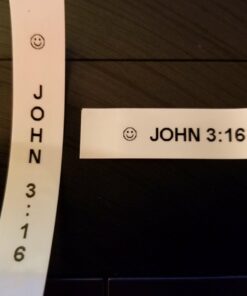 DYMO Standard D1 Labeling Tape for LabelManager Label Makers, Black Print on White Tape, 1/2'' W x 23' L, 1 Cartridge (45013) 1 Pack 30 71FR0qrXJWL