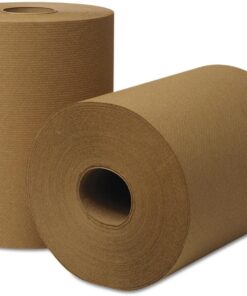 DDIKA - 46000 Hardwound Roll Towels, 425 ft x 8 in, Natural (Case of 12 Rolls)