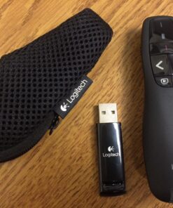 Logitech Wireless Presenter R400, Wireless Presentation Remote Clicker with Laser Pointer Red Laser 5 buttons 27 71FS3kCtyyL