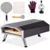 Captiva Designs Portable Outdoor Pizza Oven, Gas Pizza Oven for 13" Pizza, Propane Pizza Maker with Necessary Accessories - Ideal for Any Outdoor Kitchen Gas Oven 3 71FSXCMUsDL