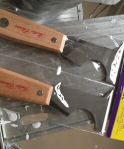 Bates- Paint Scraper, Taping knife, Pack of 2 Putty Knife Scraper, Scraper, 5 in 1 tools, Spackle Knife, Caulk Removal Tool, Painters Tool, Paint Can Opener, Paint Remover for Wood, Wallpaper Scraper Original Version 33 71FT0Gt4XnL