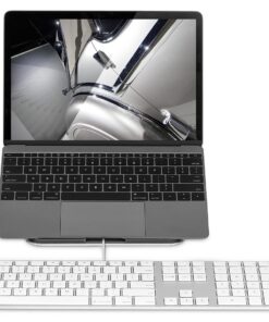 Mount-It! Tilted Laptop Riser for MacBook and iPad Pro - Ergonomic Laptop and Tablet Wedge - Laptop Cooling Stand for MacBook, MacBook Pro, Chromebook, iPad Pro, Drawing Tablets with 11"-15" Screens 24 71FTF4tcyTL